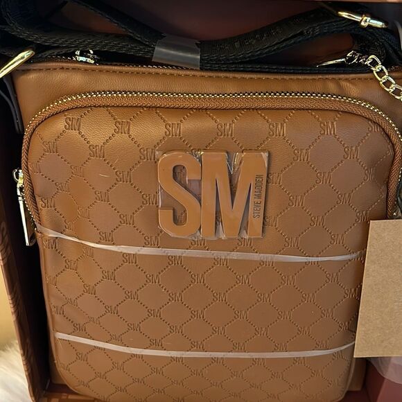 NIB Steve Madden 2PC Gift Set w/Wallet - Cognac - Picture 8 of 12